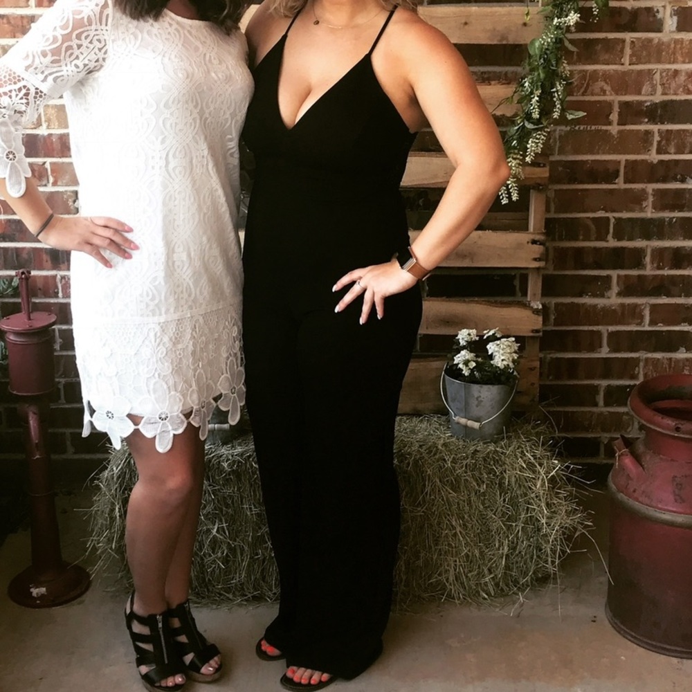 Black jumpsuit